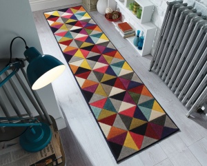 Χαλί Διαδρόμου Samba Πολύχρωμο 66X230 cm, Flair Rugs