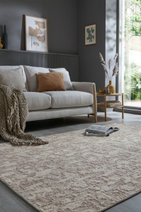Χαλί Connely Washable Μπεζ 116x170 cm, Flair Rugs