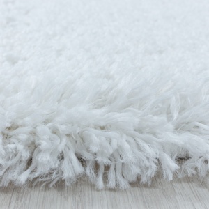 Χαλί Fluffy Λευκό 200x200 cm - Img 2