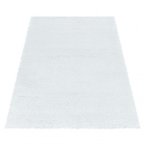 Χαλί Fluffy Λευκό 80x150 cm - Img 3
