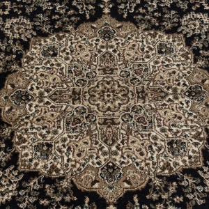 Χαλί Kashmir Μαύρο V2 120x170 cm - Img 6
