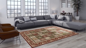 Χαλί Modern Lotos Κόκκινο, 150x230 cm