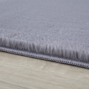 Χαλί Pouffy V1 Γκρι 200 x 200cm