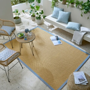 Χαλί Sisal Look Outdoor Ανοιχτό Μπλε 120x170 cm, Flair Rugs