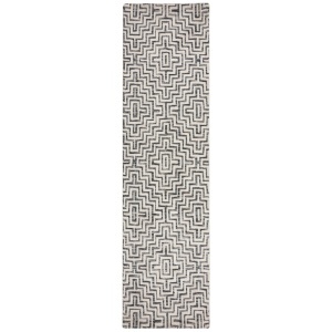 Χαλί διάδρομος Rhett κυκλικό Knit Γκρι 80x300 cm, Flair Rugs - Img 2