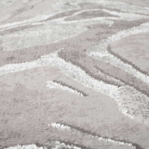 Χαλί Διαδρόμου Marbled Ασημί 60X230 cm, Flair Rugs - Img 4