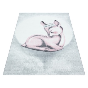 Χαλί Bambi Ροζ V3 140x200 cm - Img 3