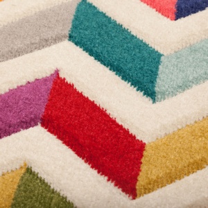Χαλί Bolero Πολύχρωμο 160X160 cm, rotund, Flair Rugs - Img 4