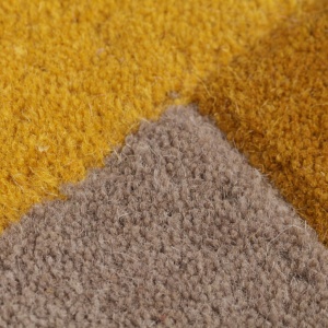 Χαλί Collage Κίτρινο Ochre/Natural 200X290 cm, Flair Rugs - Img 4