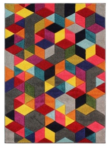 Χαλί Dynamic Πολύχρωμο 120X170 cm, Flair Rugs - Img 5