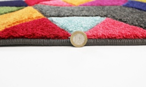 Χαλί Dynamic Πολύχρωμο 80X150 cm, Flair Rugs - Img 5