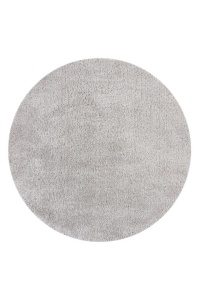 Χαλί Feather Soft Γκρι 133X133 cm, rotund, Flair Rugs - Img 2