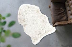 Χαλί forma animal Infinity Λευκό 60x90 cm - Img 3