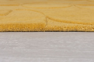 Χαλί Gigi Κίτρινο Ochre 160X160 cm, rotund, Flair Rugs - Img 5