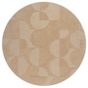 Χαλί Gigi Natural 160X160 cm, rotund, Flair Rugs - Img 5