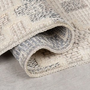 Χαλί Graysen Washable Γκρι 194x290 cm, Flair Rugs - Img 4