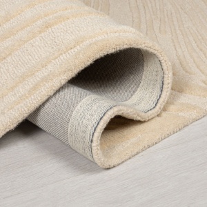 Χαλί Lino Leaf Natural 160X160 cm, rotund, Flair Rugs - Img 3