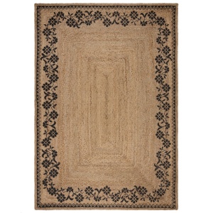 Χαλί Maisie Natural/Μαύρο 80X150 cm, Flair Rugs - Img 2