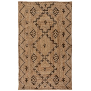 Χαλί Rowen Natural/Μαύρο 200X290 cm, Flair Rugs - Img 2