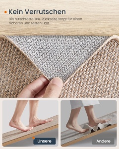 Χαλί Songmics Καφέ 80x150 cm - Img 6