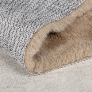 Χαλί Waffle Faux Fur Taupe 180X290 cm, Flair Rugs - Img 3
