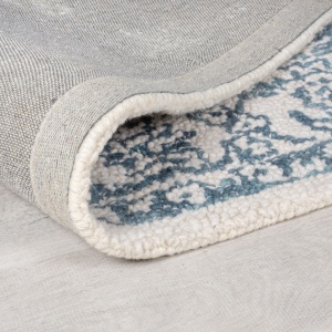 Χαλί Yasmin Ivory/Μπλε 120X170 cm, Flair Rugs - Img 3