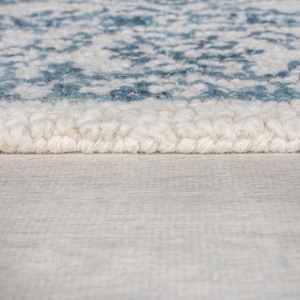 Χαλί Yasmin Ivory/Μπλε 200X290 cm, Flair Rugs - Img 5