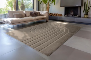 Χαλί Zen Deluxe Taupe 160x230 cm - Img 3