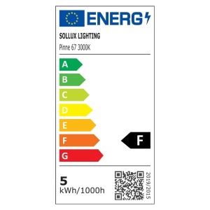 Aplica LED Pinne Negru 3000K 67x6x6 cm - Img 8