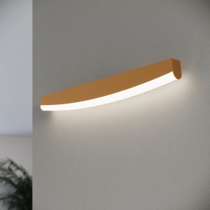 Aplica perete LED Jorun Auriu 3000K 60x5.5x7 cm - Img 8