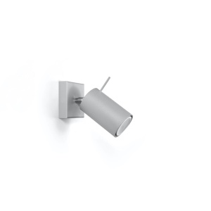 Aplica perete Ring Gri 8x16x8 cm - Img 2