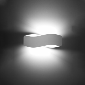 Aplica perete Tila Alb 40x12x15 cm - Img 3