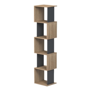 Biblioteca, Cubik, Sonoma, 30x35x161 cm - Img 4