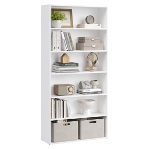 Biblioteca Custos, Alb, 80x24x160.7 cm