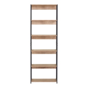 Biblioteca, Kaliano, Negru, 35x59.5x176.5 cm - Img 3
