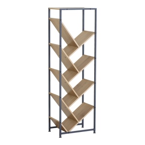 Biblioteca, Orunta, Negru, 26.5x40x125 cm - Img 2