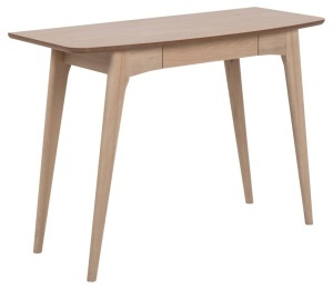 Birou Woodstock, Alb, 74x105x45 cm - Img 3