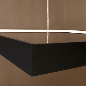 Candelabru LED Nelya Negru 3000K 80x80x150 cm - Img 5