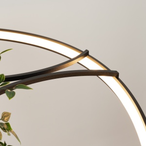 Candelabru LED Rio Bio 110 Negru 3000K 110x110x200 cm - Img 4