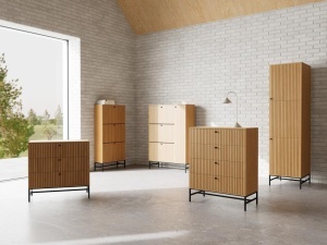 Comoda Albany, Natural, 100.1x80.6x40 cm - Img 3