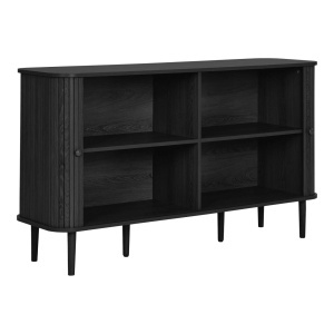 Comoda Nikko, Negru, 140x40x79 cm - Img 2