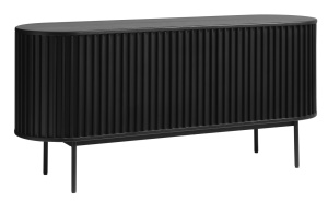 Comoda SIENA, Negru, 45x73x160 cm - Img 2
