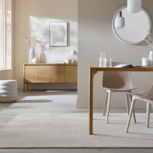 Covor Linear Washable Gri 140x194 cm