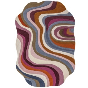 Covor oval Envy Wool Multicolor 160x230 cm - Img 5