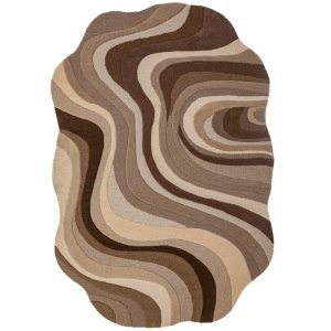 Covor oval Envy Wool Natural 140x200 cm - Img 5