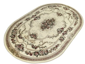 Covor Oval, Lotos, Crem, 120x170 cm, Delta Lotos 574 100 - Img 3
