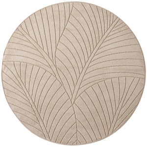 Covor Rotund NOVA V3 Bej 80x80 cm - Img 2