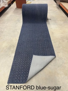 Covor Traversa, Stanford, Albastru, 100x500 cm, Delta - Img 3