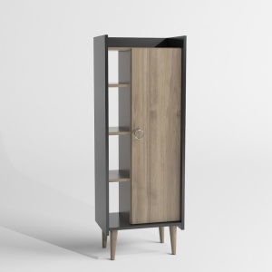 Dulap Lagomood Ruby - Walnut, Antracit - Img 7