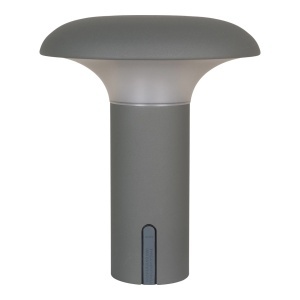 Lampa LED Ramsey, Gri, 17x17x21 cm